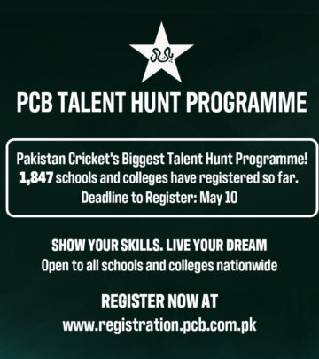 Schools Register For PCB Talent Hunt Programme