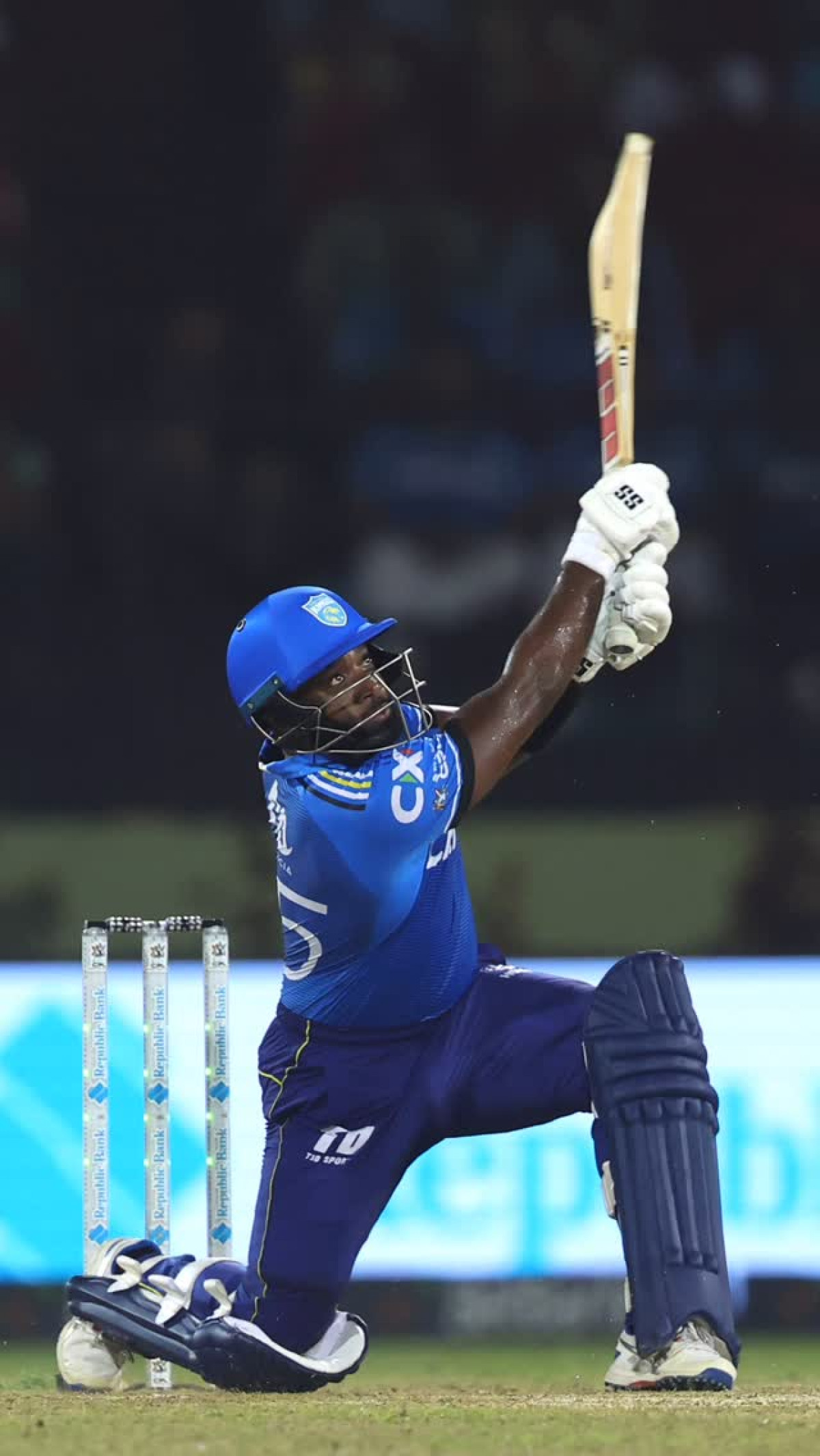 Aaron Jones Unleashes Power Hitting Display At CPL 2025 Tournament Caribbean star smashes sixes in spectacular batting performance that electrifies T20 tournament.