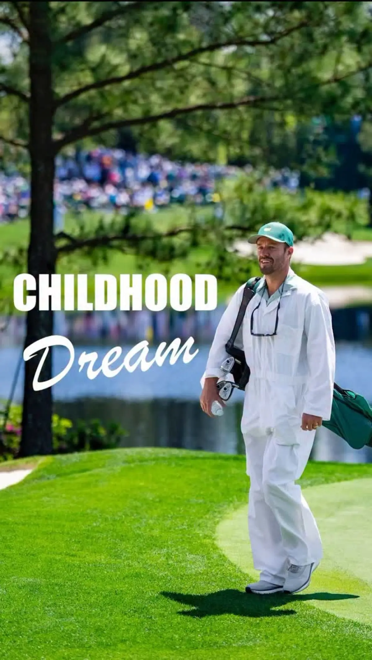 Cricket icon swings into his lifelong dream at The Masters Par 3 Contest now