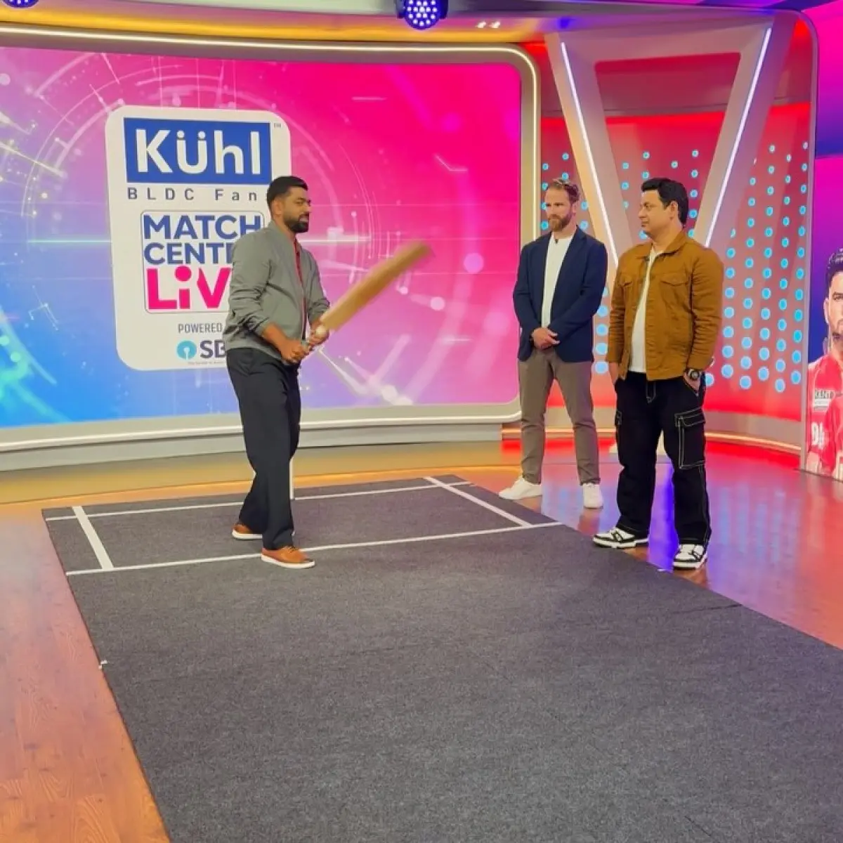 Cricket star Abhinav Mukund dazzles amidst the vibrant scenes of Tata IPL 2025.