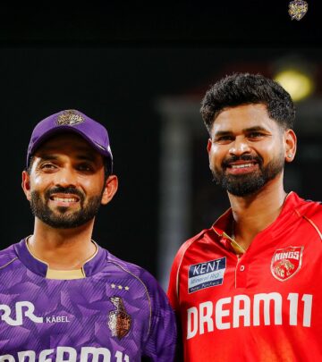 Kolkata Knight Riders showcases leadership duo ahead of crucial Punjab Kings clash at Eden Gardens
