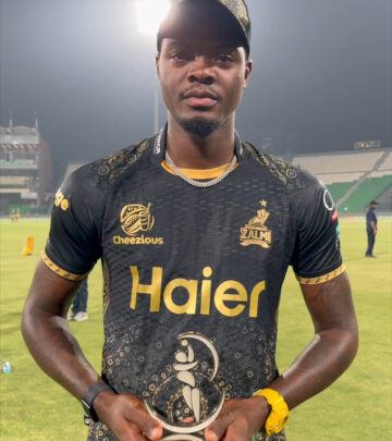 West Indies fast bowler shows humility as his bowling prowess leads Zalmi to crucial victory.