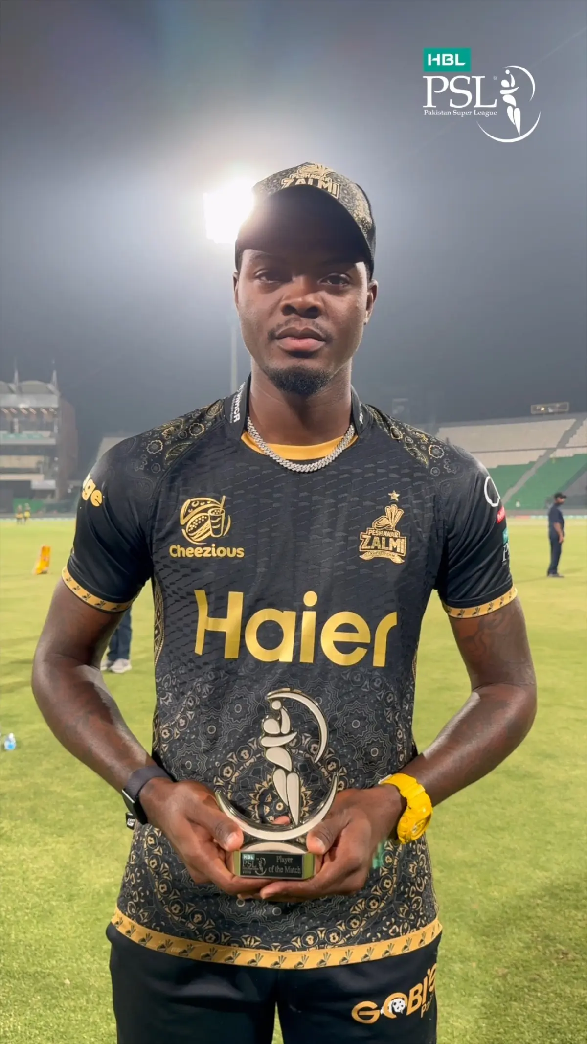 Alzarri Joseph Credits Teammates After Winning Player Of The Match In PSL X West Indies fast bowler shows humility as his bowling prowess leads Zalmi to crucial victory.
