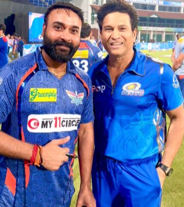 Amit Mishra Sends Heartfelt Birthday Wishes To Cricket Legend Sachin Tendulkar