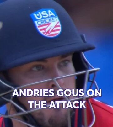 South African-born cricketer making waves with his powerful hitting in recent matches