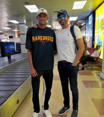 Cricketer-turned-commentator shows support for young talent ahead of tournament.
