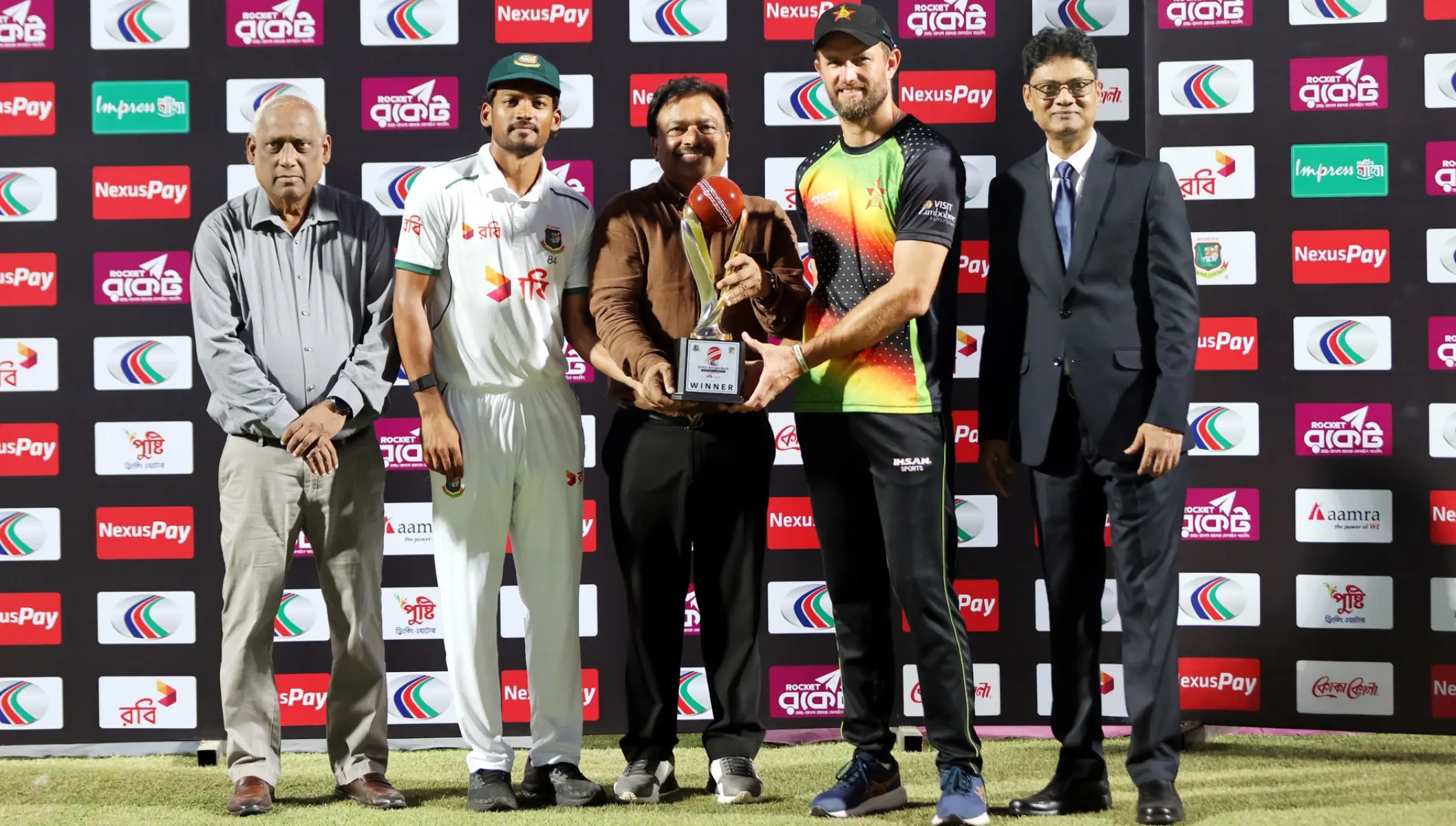Bangladesh, Zimbabwe Share Honors In 2025 Test Series Bangladesh and Zimbabwe share series honors amid brilliant displays in 2025 Tests - a saga