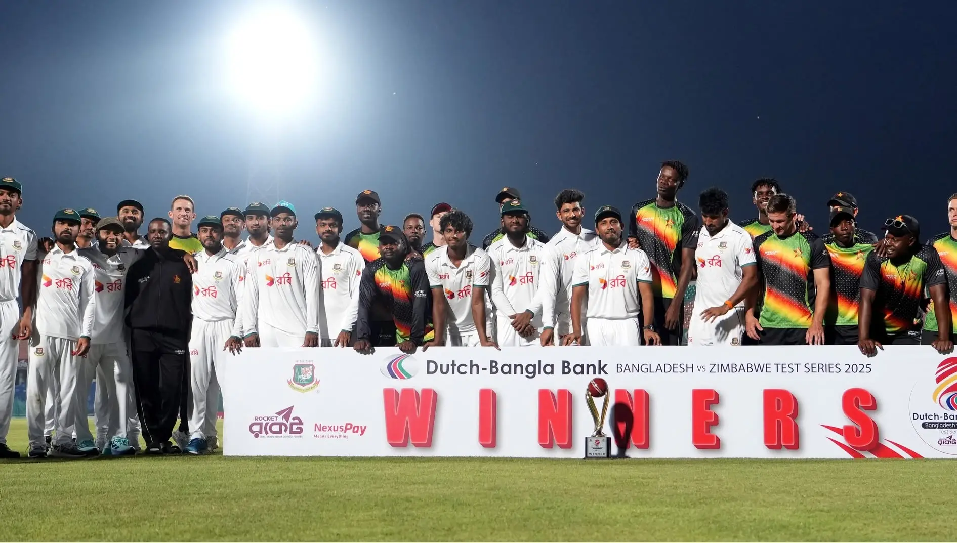 Bangladesh, Zimbabwe Share Honors in 2025 Test Series