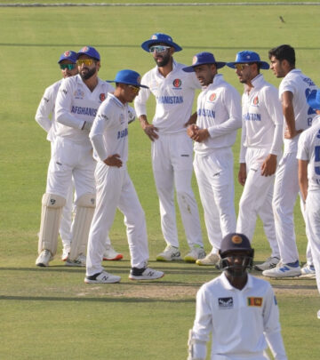 Bashir Ahmad Clinches His Third Wicket, Igniting Momentum For Afghanistan