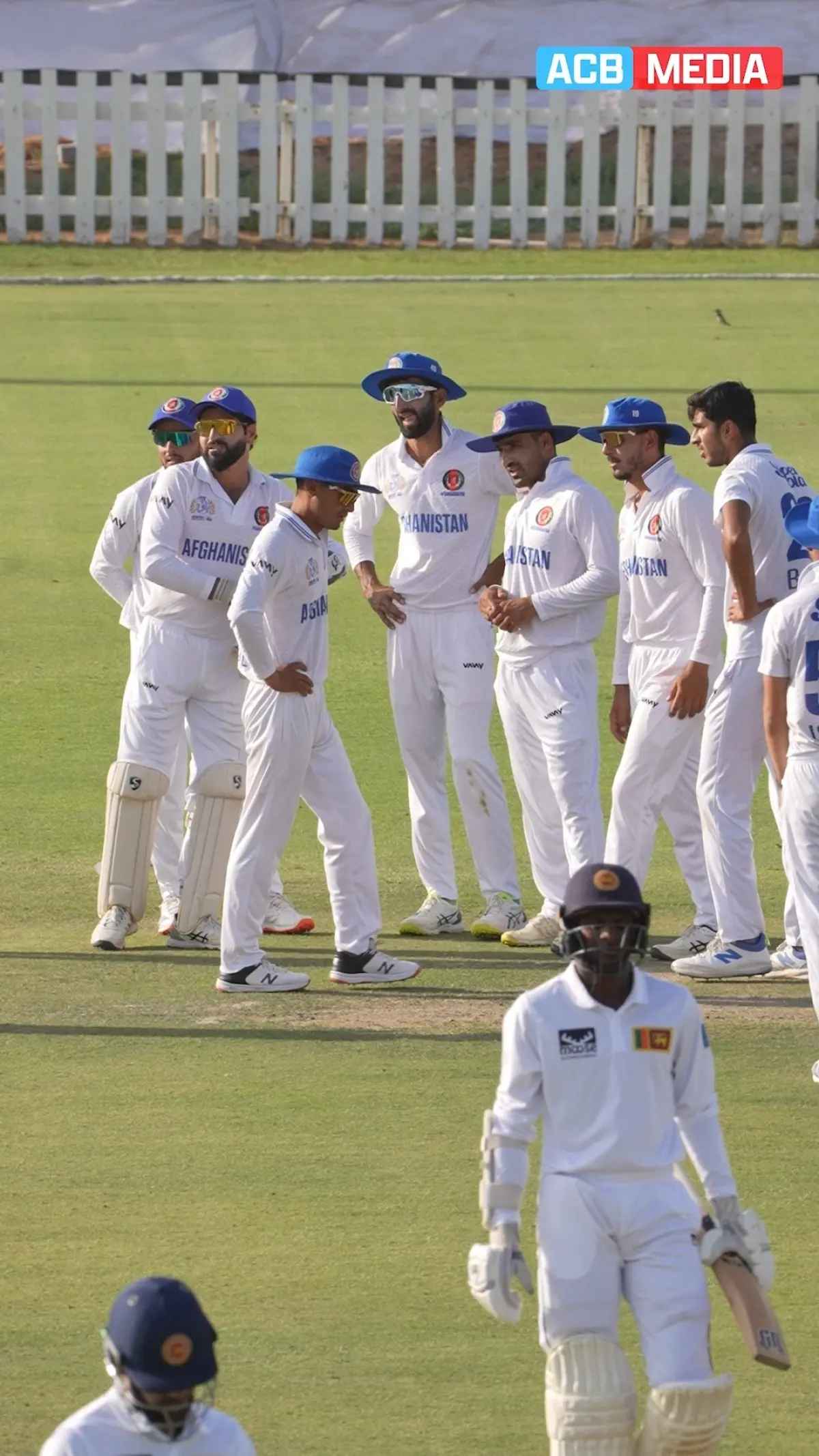 Bashir Ahmad Clinches His Third Wicket, Igniting Momentum For Afghanistan Bashir Ahmad clinches his third wicket, igniting momentum for Afghanistan in a tight game.