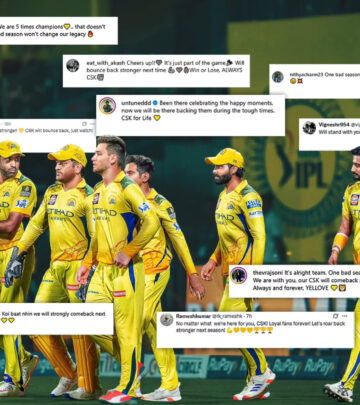 CSK acknowledges fan support as their driving force with emotional yellow-themed message.