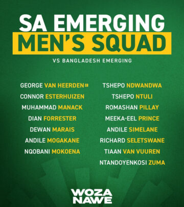 CSA Announces South Africa Emerging Teams For Bangladesh Tour