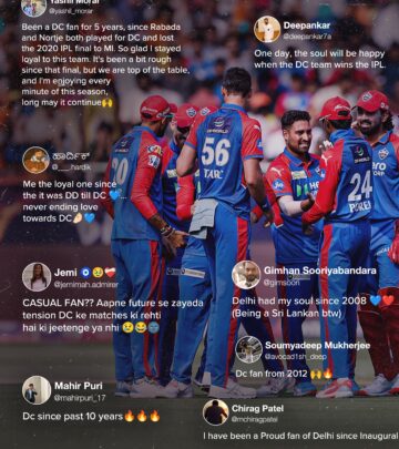 IPL franchise Delhi Capitals celebrates fan support as they prepare for upcoming matches