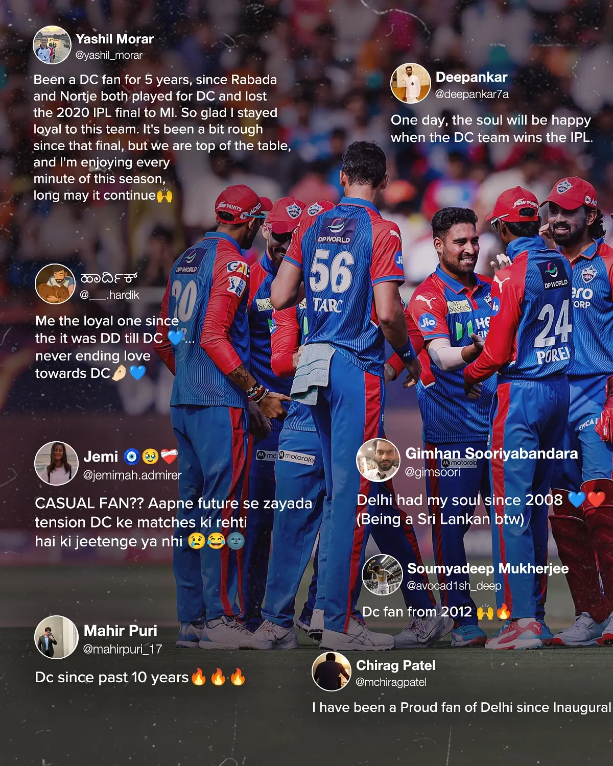 Delhi Capitals Share Emotional Post With Fans: ‘Your Love. Our Fuel’ IPL franchise Delhi Capitals celebrates fan support as they prepare for upcoming matches