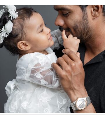 Sri Lankan cricket captain celebrates special bond with baby on social media 