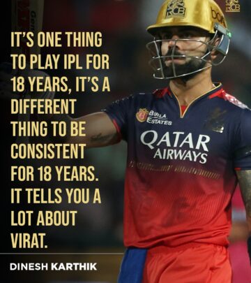 Veteran wicketkeeper-batsman offers powerful perspective as RCB looks ahead to IPL 2025.
