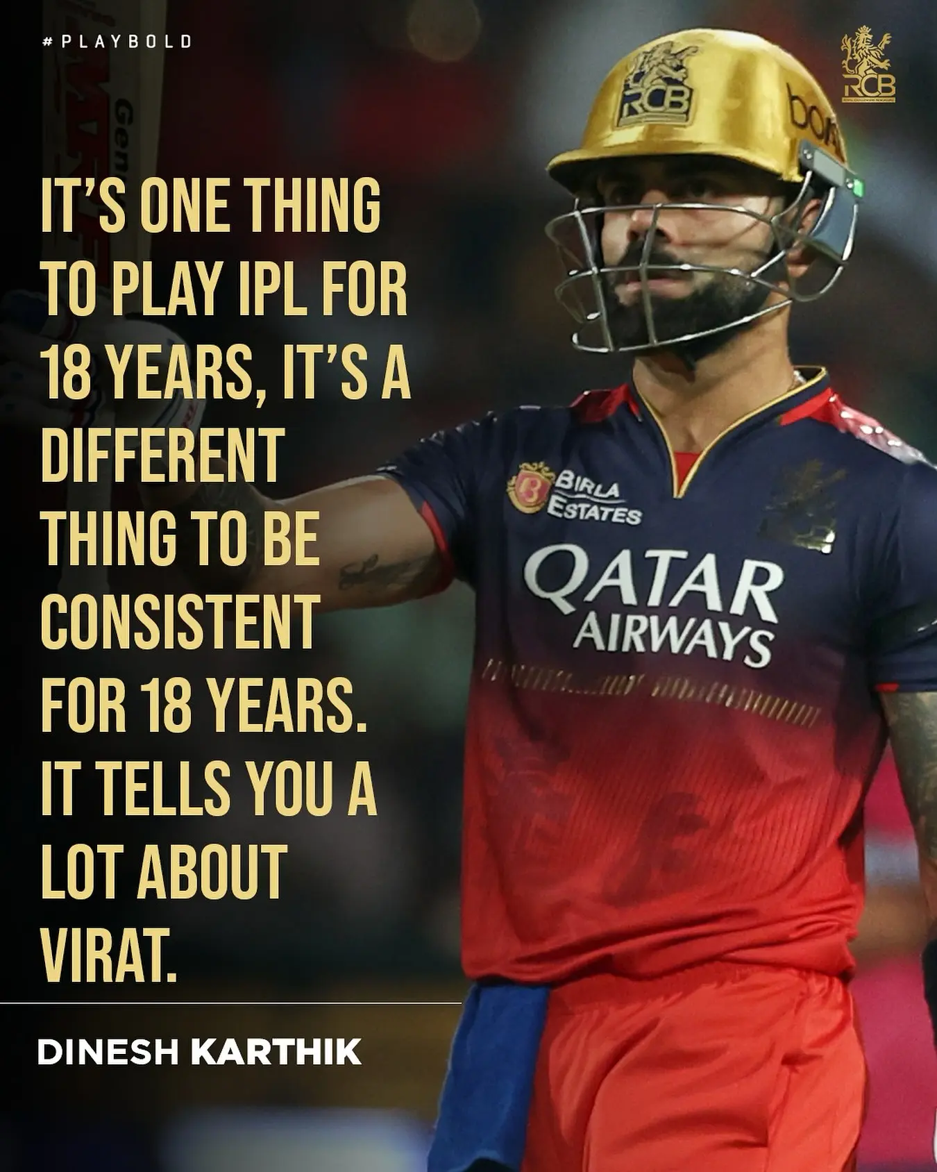 Veteran wicketkeeper-batsman offers powerful perspective as RCB looks ahead to IPL 2025.