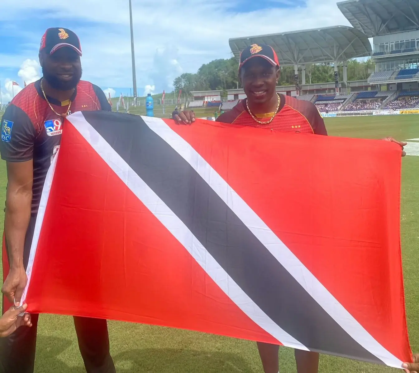 Cricket star clarifies his yellow political support while pledging loyalty to all Trinidad citizens