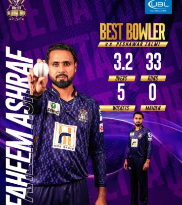 A fiery spell stuns Zalmi, igniting passion and pride in Quetta Gladiators fans!!!