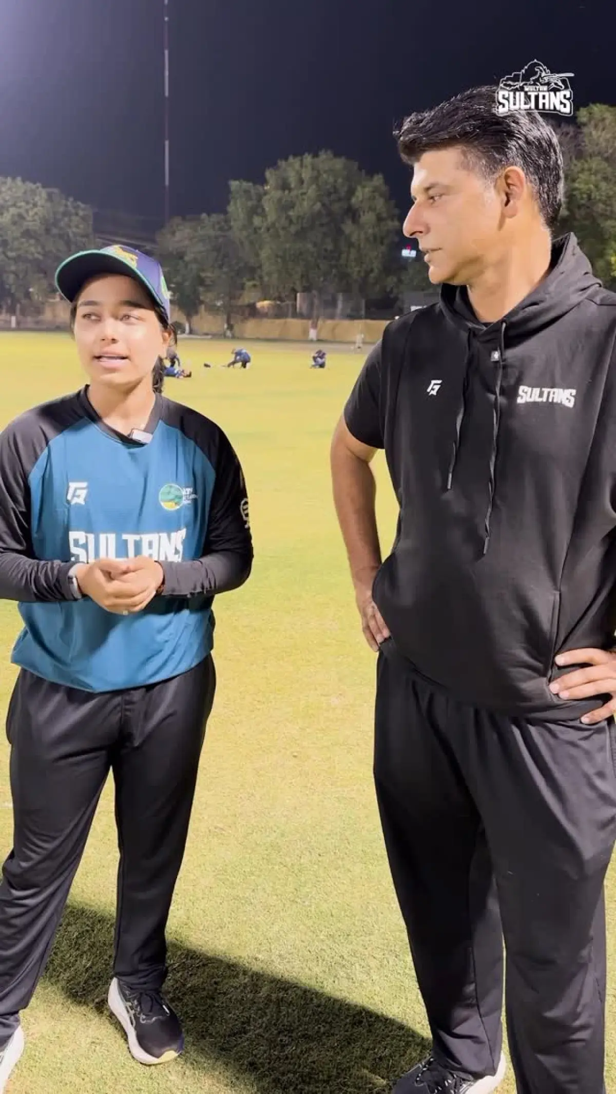 Fatima Sana Joins Multan Sultans Practice Session After Leading Pakistan Women’s Team To Victory The star all-rounder returns after perfect World Cup qualifying campaign.