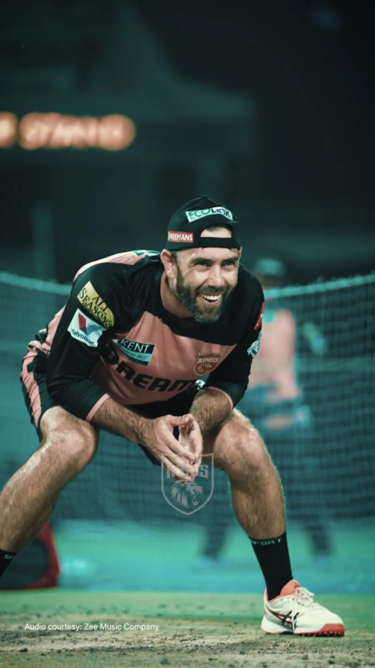 The explosive Australian all-rounder teases fans with a musical hint ahead of crucial IPL match
