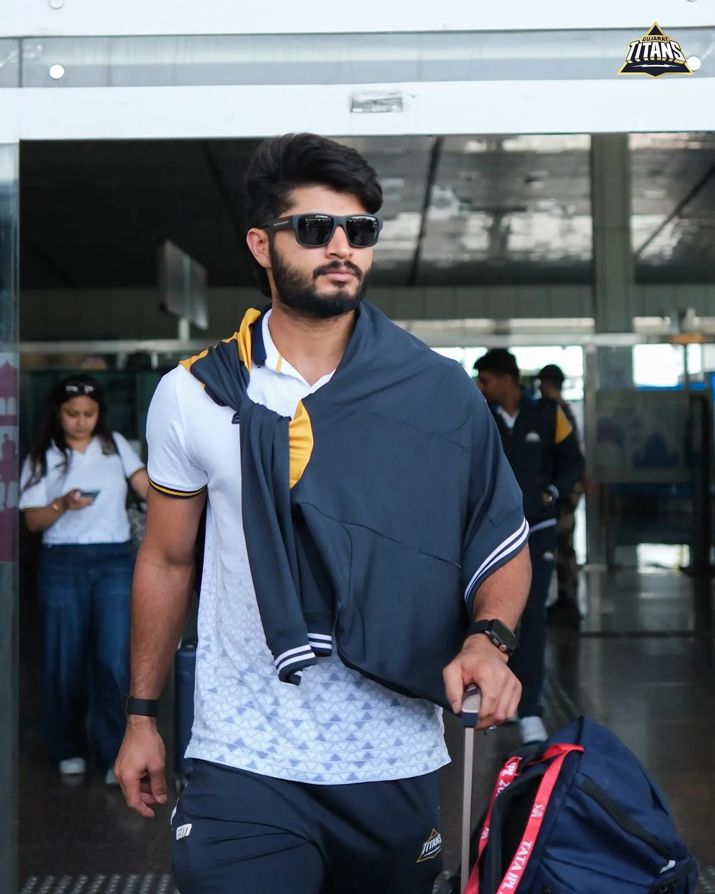 Gujarat Titans Arrive In Jaipur For IPL 2025 Clash Against Rajasthan Royals Former champions land in the Pink City ahead of crucial match against formidable Royals