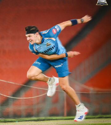 South African speedster's rapid bowling skills highlighted amidst the ongoing IPL 2025.