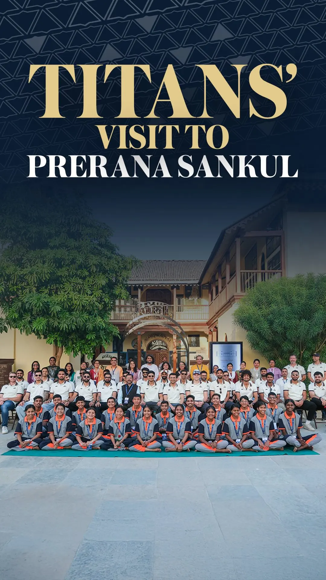 Gujarat Titans Visit Prerana Sankul, PM Modi’s Educational Centre For Experiential Learning Gujarat Titans Visit Prerana Sankul, PM Modi's Educational Centre For Experiential Learning