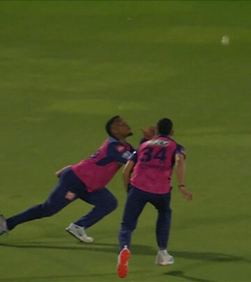 Guyanese fielder's clutch grab energizes RR's campaign against GT