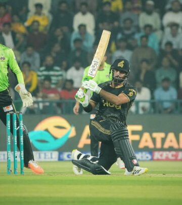 Hussain Talat Shines With Well-Deserved Half-Century In PSL X Match
