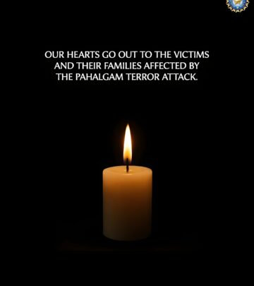 Team India's social media post mourns lives lost in Kashmir attack, offers prayers for families