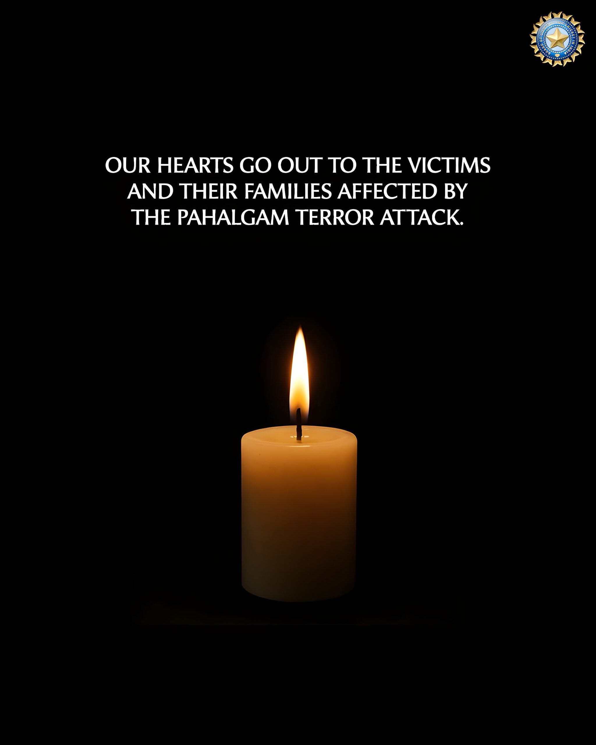 Indian Cricket Team Stands In Solidarity With Pahalgam Terror Attack Victims Indian Cricket Team Stands In Solidarity With Pahalgam Terror Attack Victims
