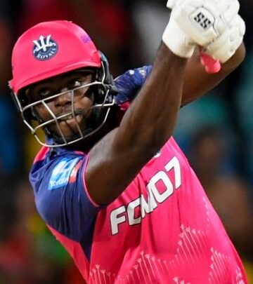 Young bowler faces star batter in gripping practice session ahead of Caribbean Premier League.
