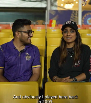 Former England cricketer shows her Bengali roots as KKR prepare to face Punjab Kings