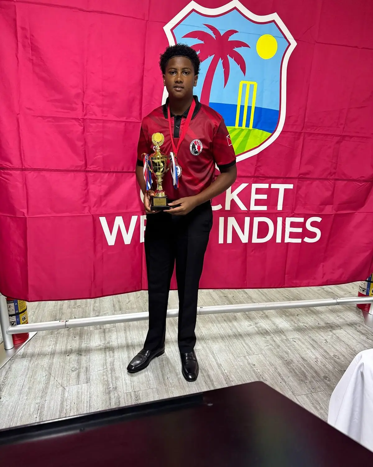 Jenna Pollard Celebrates Son Kaiden’s Cricket Journey With Trinidad & Tobago U-15 Team A mother's pride shines through as young Pollard follows in father Kieron's cricket footsteps