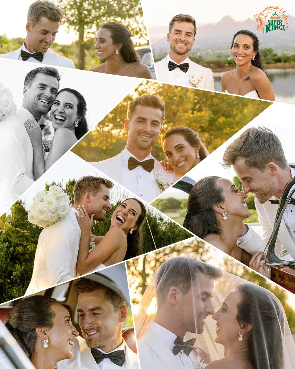 Joburg Super Kings Celebrate Love with Super Couple Tribute JSK unite heart and sport in a wedding tribute, wishing endless love to all.