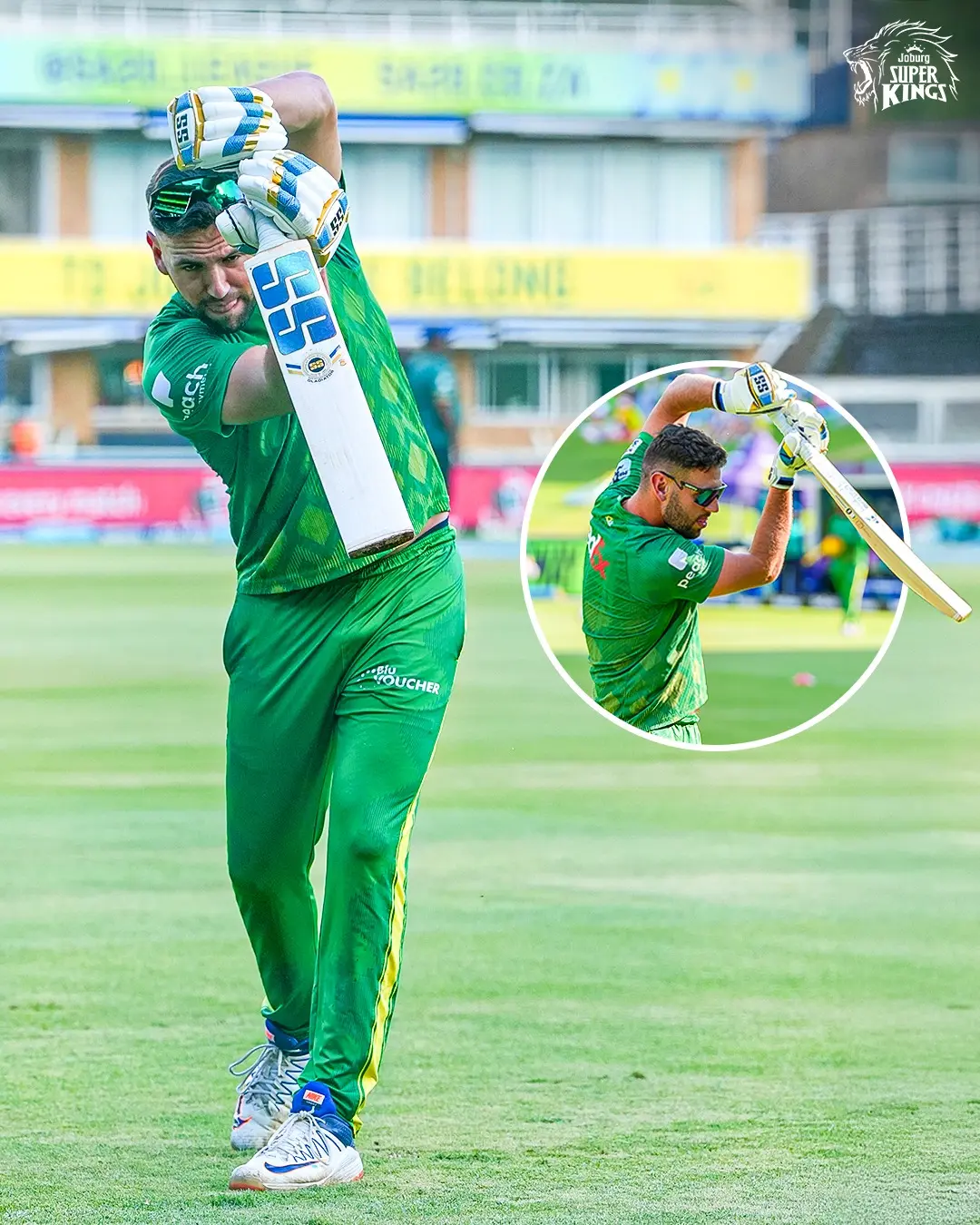 Joburg Super Kings Showcase Batting Power With Straight Drives On Social Media Joburg Super Kings Showcase Batting Power With Straight Drives On Social Media