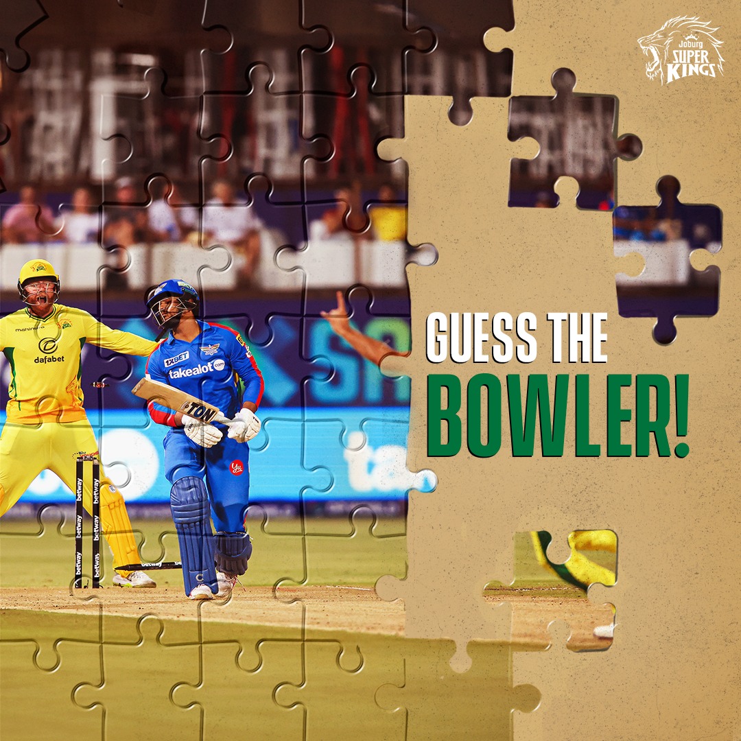 Joburg Super Kings Tease Fans With Mystery Bowler Challenge On Instagram Joburg Super Kings Tease Fans With Mystery Bowler Challenge On Instagram
