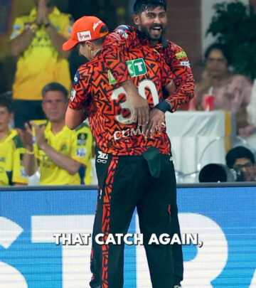 Sri Lankan all-rounder earns Player of the Day honors for standout performance against Chennai.