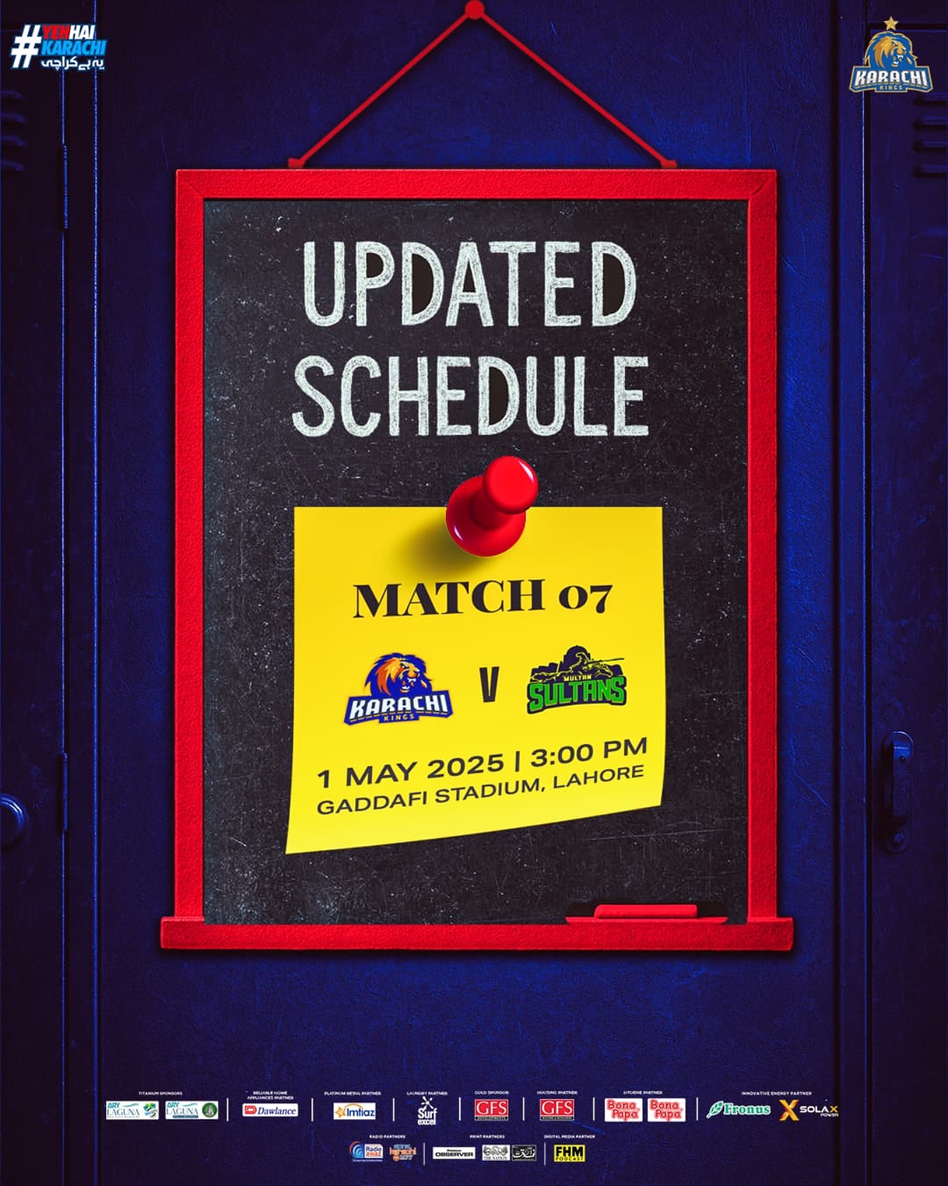 Karachi Kings update: Lahore showdown promises electrifying and thrilling cricket action!!