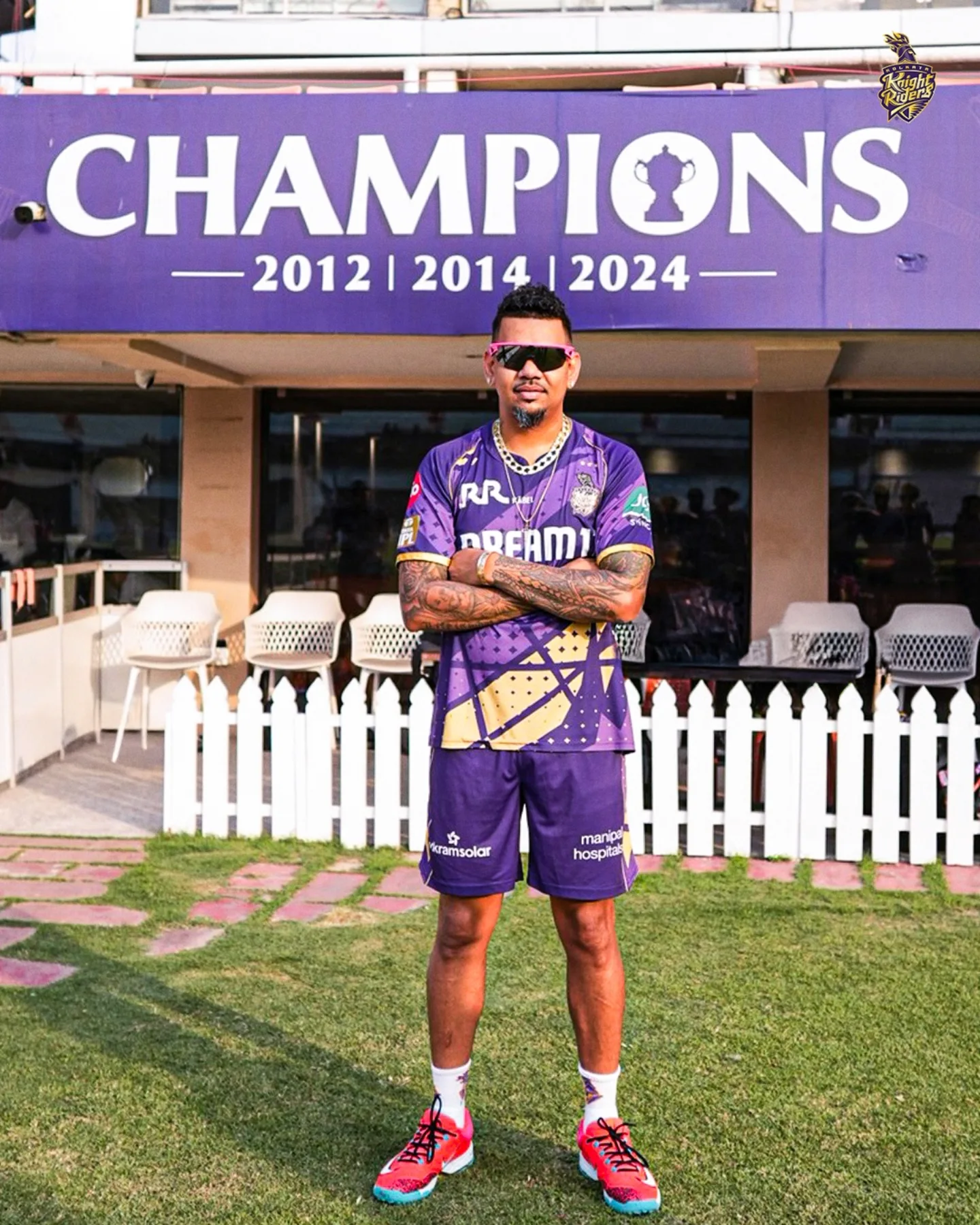 Kolkata Knight Riders Hail Sunil Narine As ‘The G.O.A.T’ In This Season Of IPL 2025 Kolkata Knight Riders Hail Sunil Narine As 'The G.O.A.T' Ahead Of IPL 2025