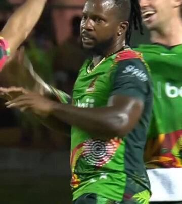 West Indies all-rounder claims two wickets for just 11 runs as Kings struggle in opening overs.