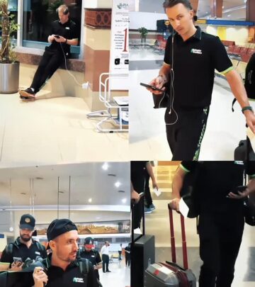 The two-time champions touch down in their home city as they prepare for upcoming fixtures