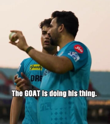 Lucknow Super Giants’ post blends humor with spirit, making each challenge seem easy.