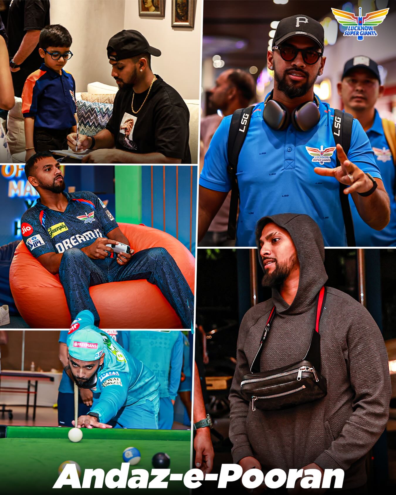 Lucknow Super Giants Ignite Instagram Buzz Team spirit meets social media as franchise shares dynamic vibes on Instagram!!