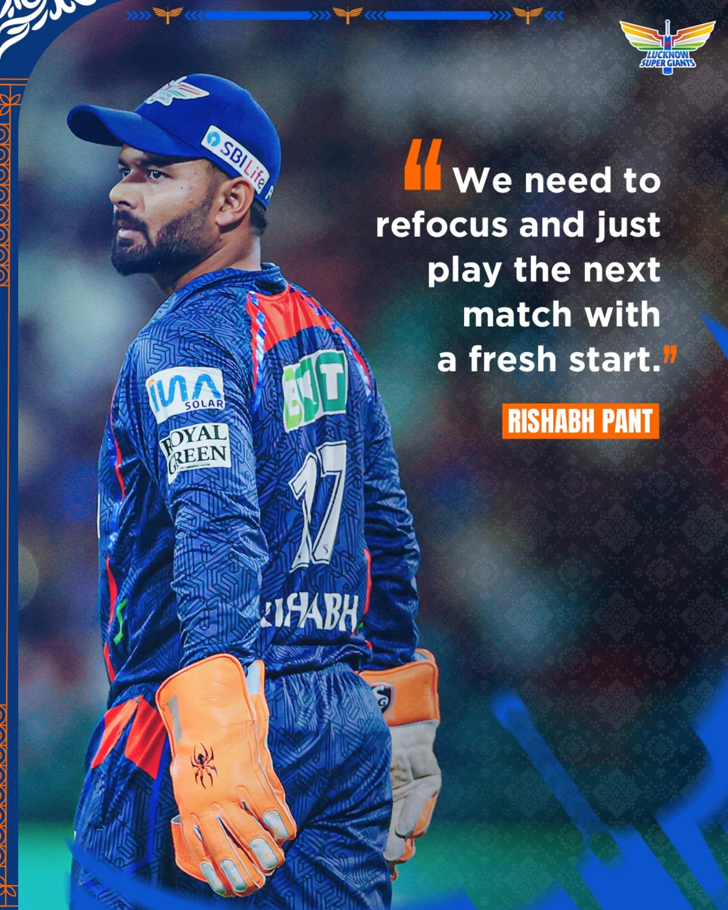 Lucknow Super Giants Share Optimistic Post Following IPL 2025 Campaign Lucknow Super Giants Share Optimistic Post Following IPL 2024 Campaign