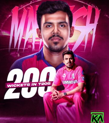 The cricketer powers past 200 T20 wickets at 24, joining elite Sri Lankan cricket ranks.