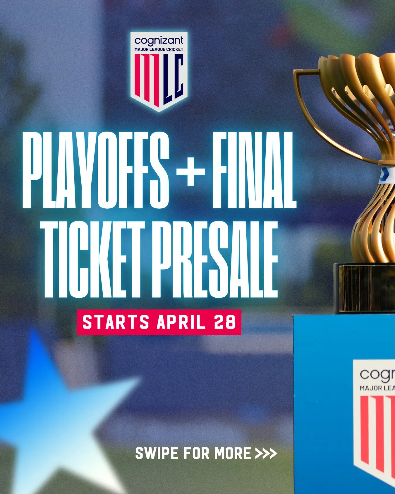 Cricket fans who've already purchased tickets get first access to coveted playoff matches