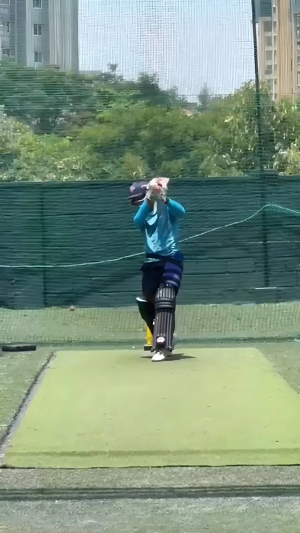 Indian opener resumes cricket training with focused mindset, signaling comeback preparations.