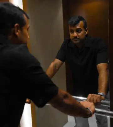 Star cricketer emphasizes personal growth over external competition in philosophical post